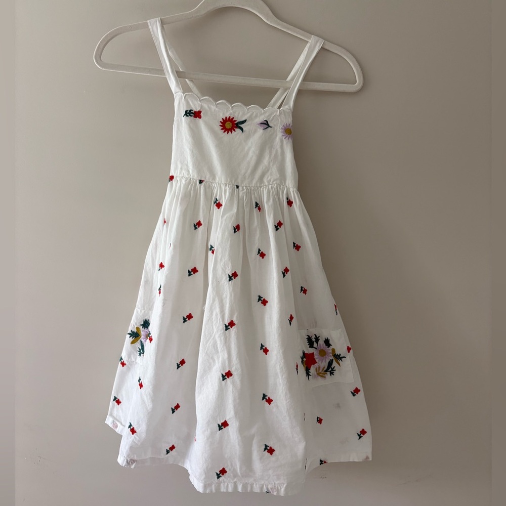 Briton Court Embroidered Floral Dress